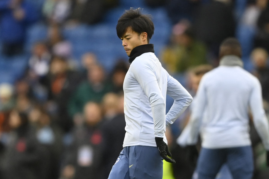 ブライトンの日本代表MF三笘薫【写真：ロイター】