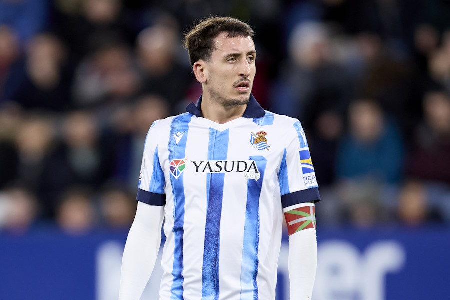 ソシエダのミケル・オヤルサバル【写真:Getty Images】