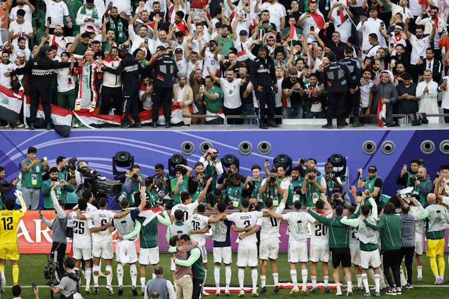 FIFAランク63位のイラクが17位の日本に勝利【写真：ロイター】