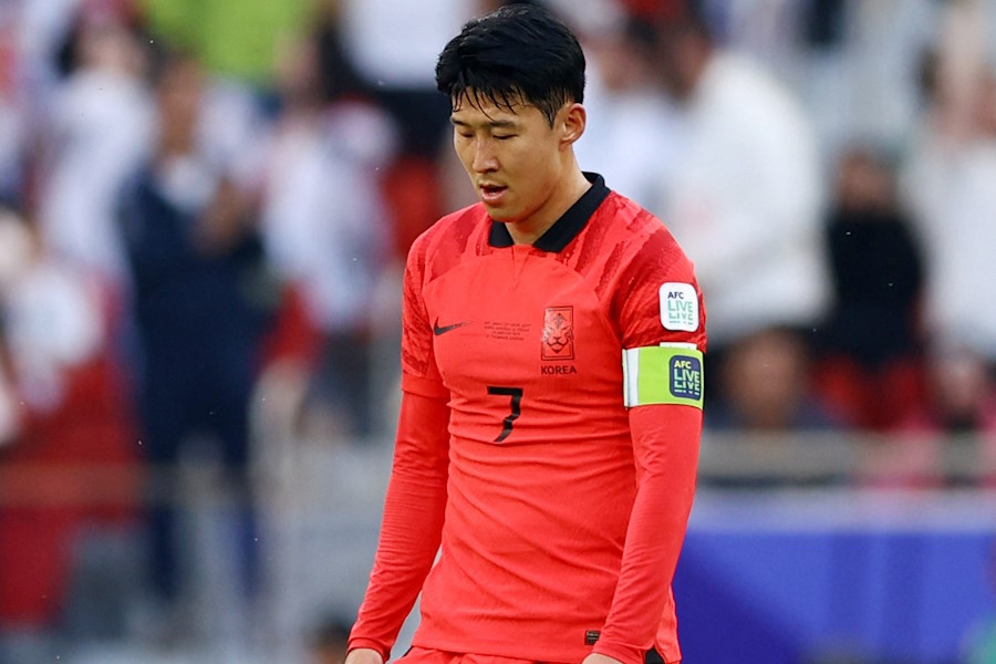韓国はヨルダン代表と2-2で引き分けた【写真：ロイター】