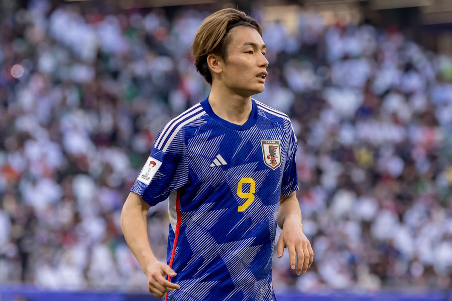 日本代表の上田綺世【写真:Getty Images】