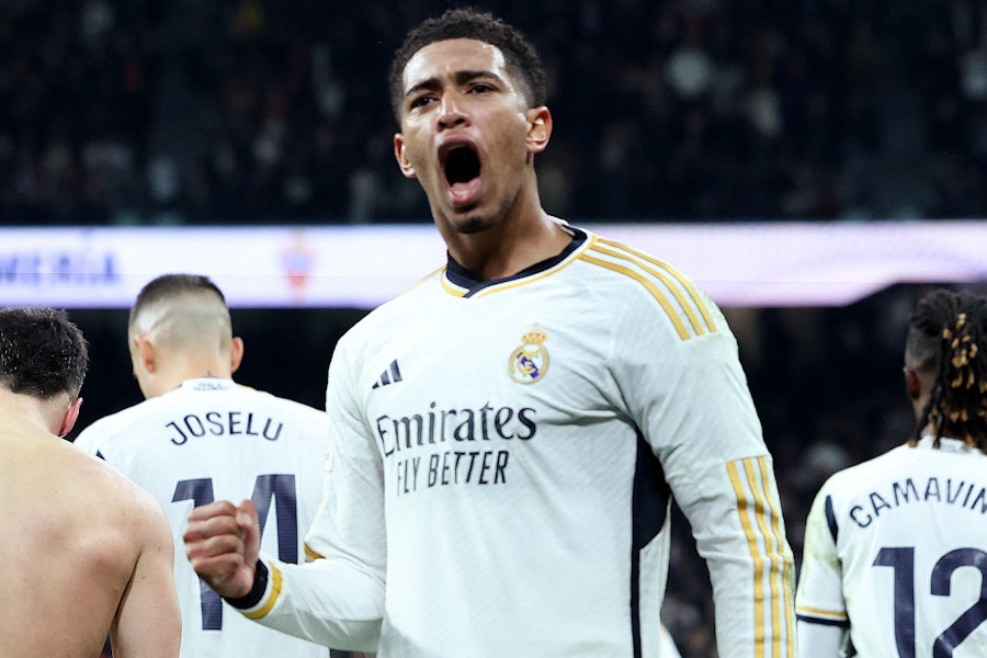 レアルで活躍しているジュード・ベリンガム【写真：ロイター】