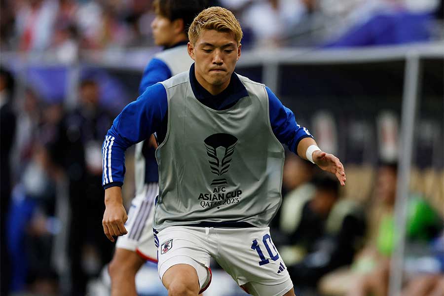 日本代表の堂安律【写真：ロイター】