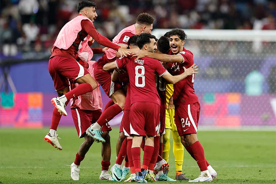 開催国カタールなど中東勢の活躍が目立つ今大会のアジア杯【写真：ロイター】