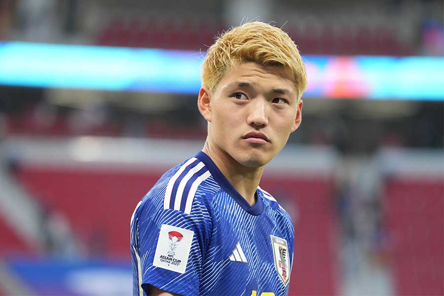 日本代表の堂安律【写真：Getty Images】