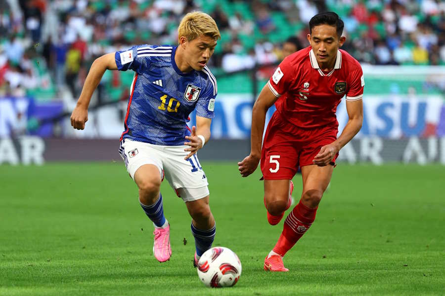 アジア杯グループD最終戦で日本とインドネシアが激突【写真：ロイター】