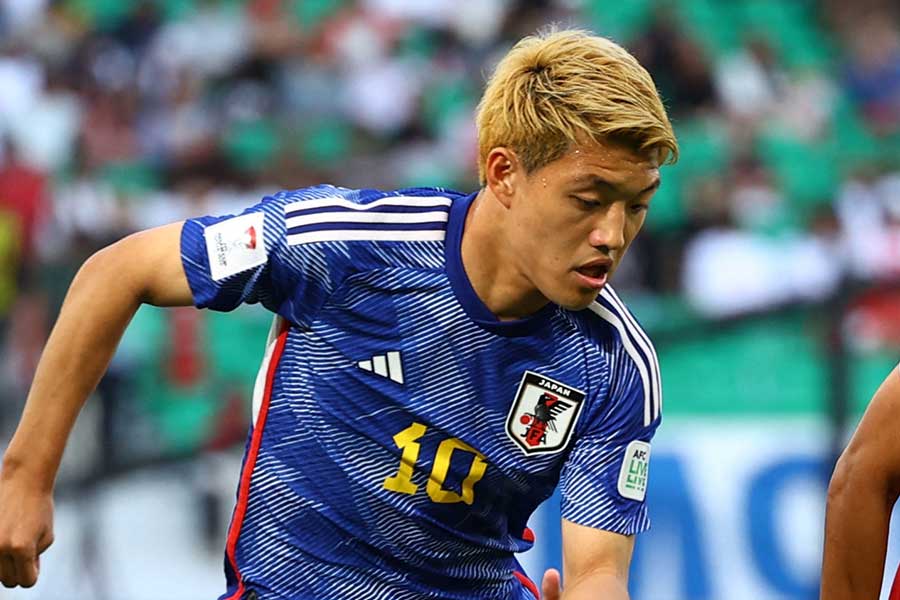 本代表の堂安律【写真：ロイター】