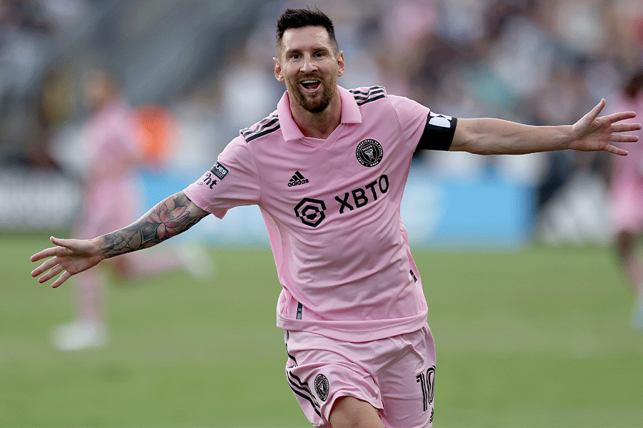 リオネル・メッシやルイス・スアレスらの来日が決定【写真:Getty Images】