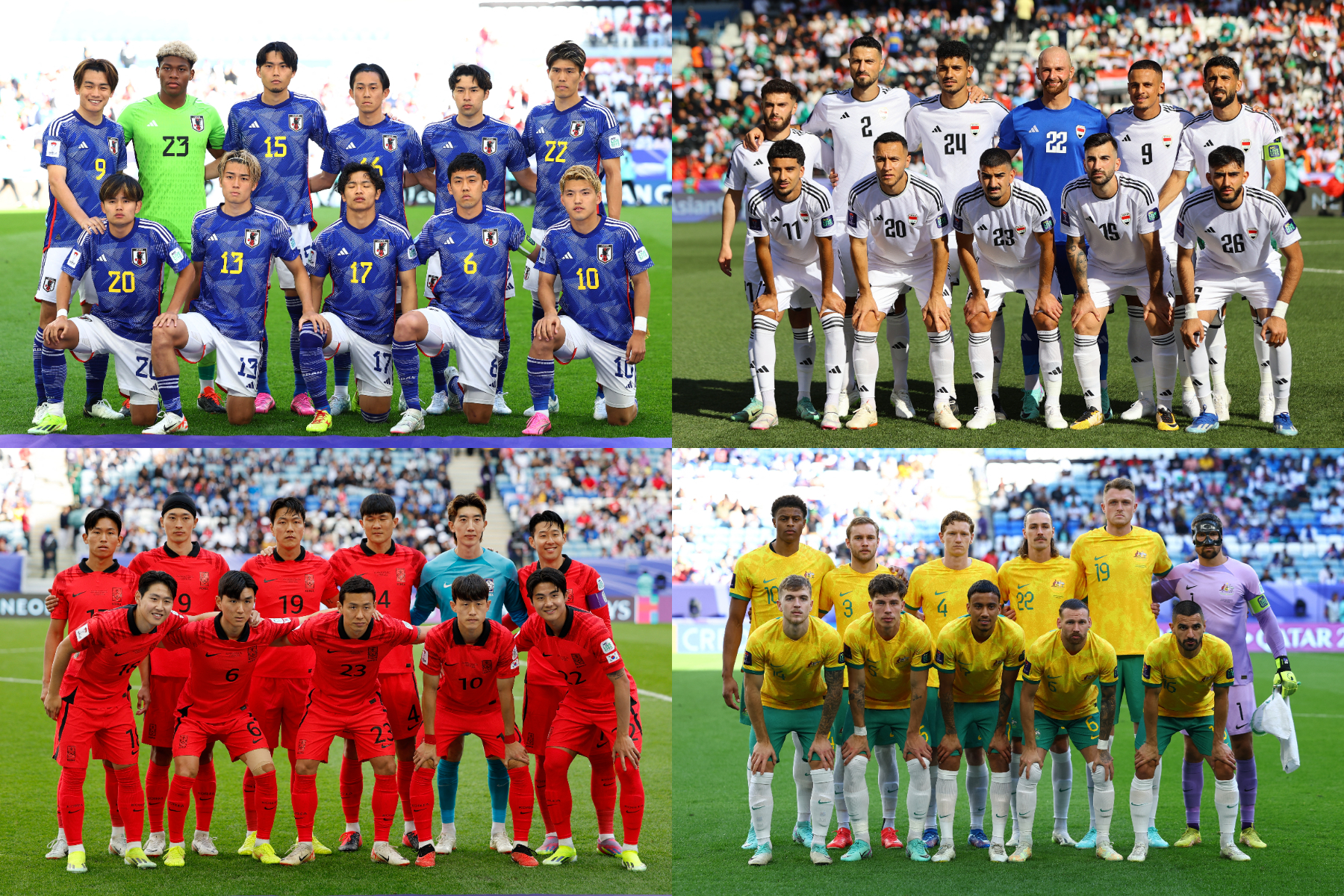 アジアカップ、各国の優勝確立は？【写真：ロイター】