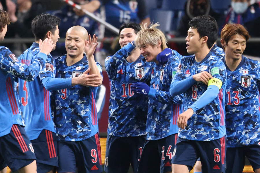 日本代表が2-0で勝利【写真：高橋 学】