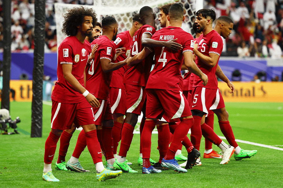 カタール代表が逆転勝利でベスト8に進出【写真：ロイター】