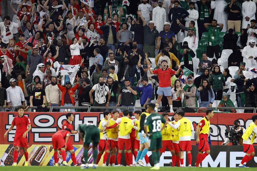 韓国はサウジアラビアと対戦【写真：ロイター】