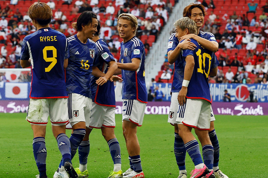 日本はバーレーン相手に3-1勝利【写真:ロイター】