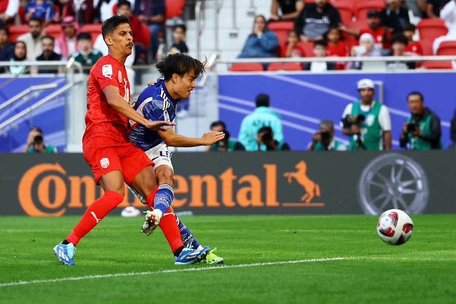 久保建英が大会初ゴール【写真:ロイター】