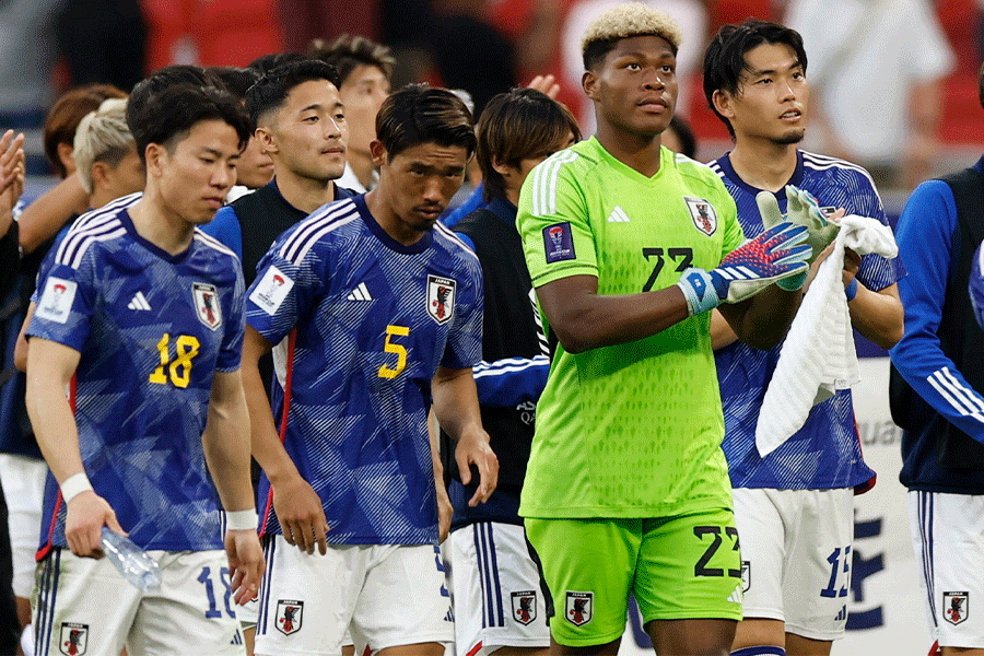 日本はアジア杯でベスト8敗退【写真：ロイター】