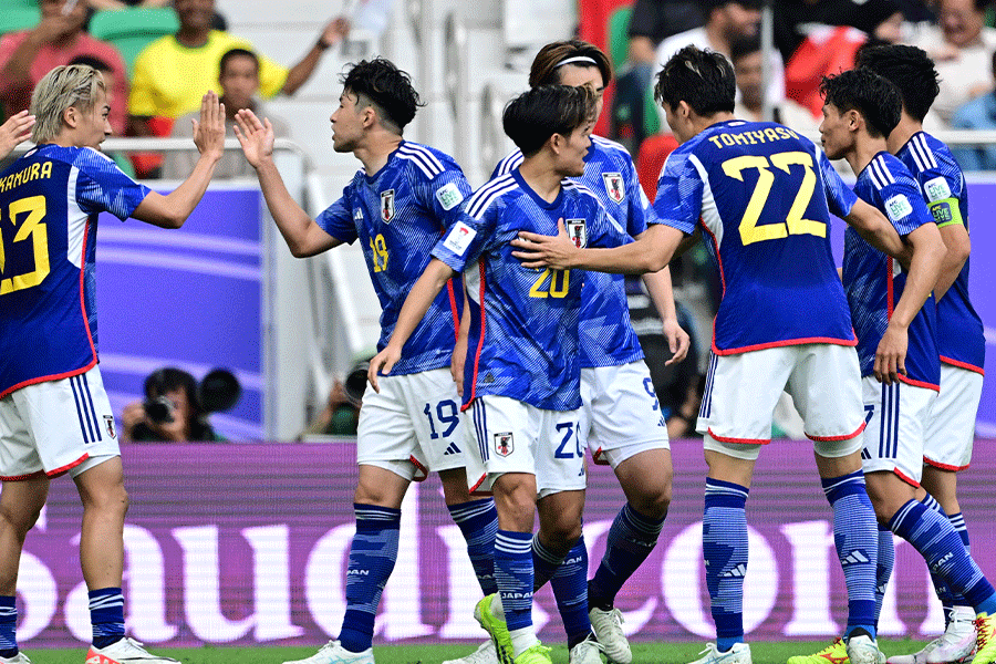 日本代表がスコア以上に圧倒した【写真：2024 Asian Football Confederation (AFC)】