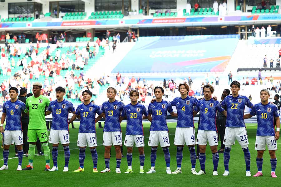 日本代表がイラン代表と対戦【写真:ロイター】
