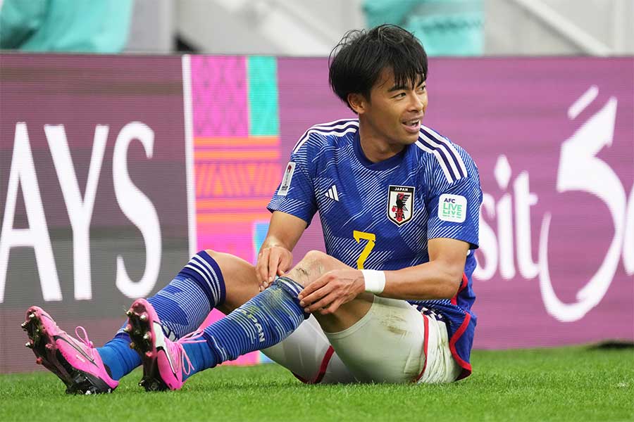 日本代表の三笘薫【写真：Getty Images】