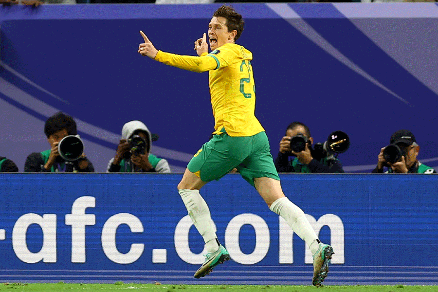 オーストラリアがリードで後半へ【写真：ロイター】