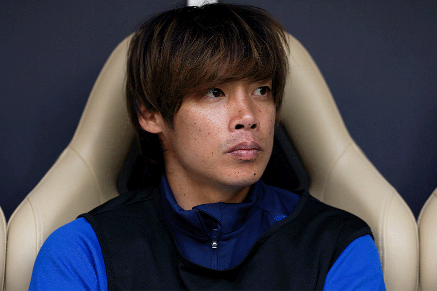チーム離脱が決定した伊東純也【写真:Getty Images】
