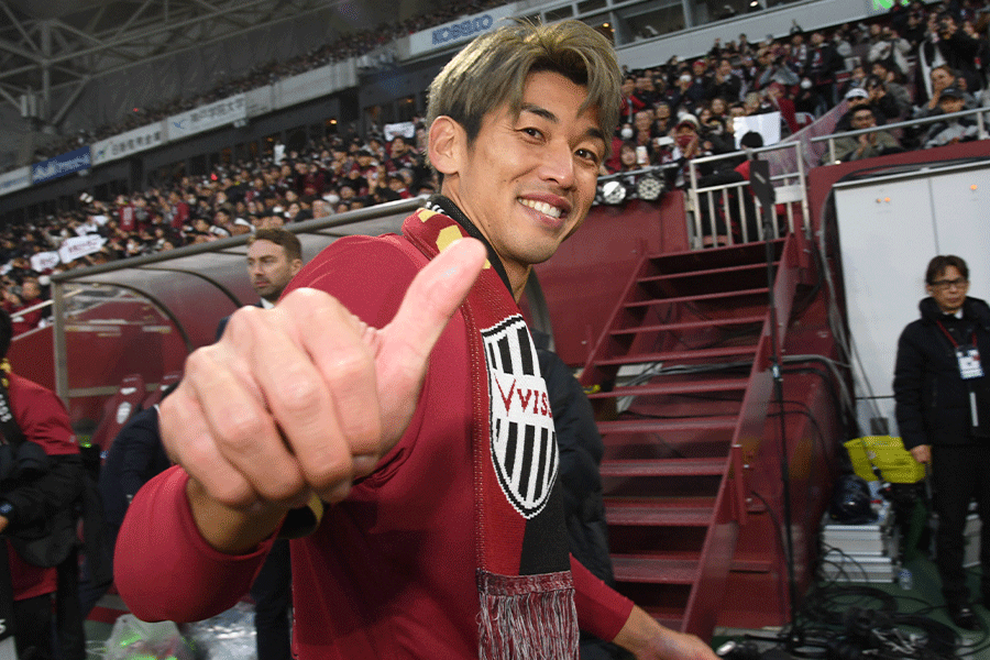 大迫勇也が2026年まで契約を延長【写真:徳原隆元】