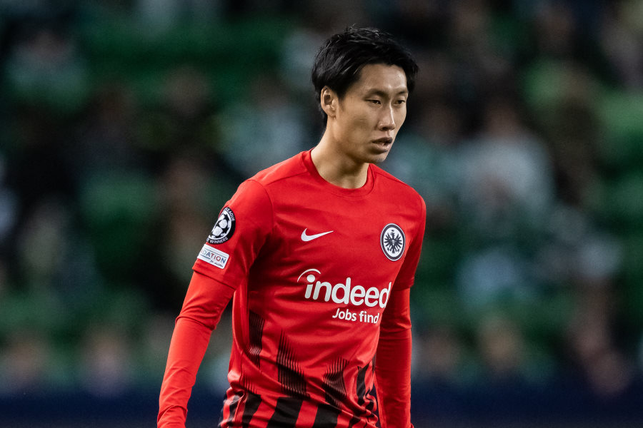 フランクフルトの日本代表MF鎌田大地【写真：Getty Images】