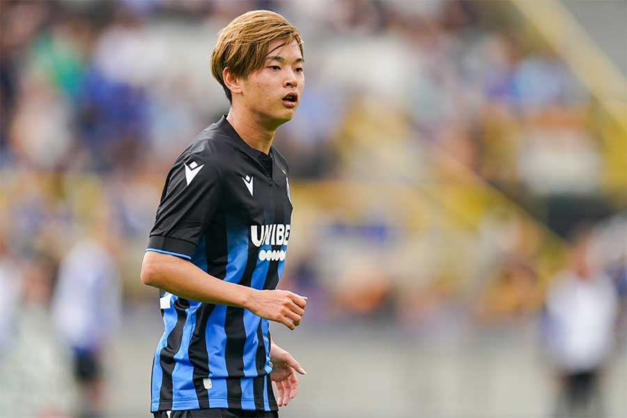 クラブ・ブルージュの本間至恩【写真：Getty Images】