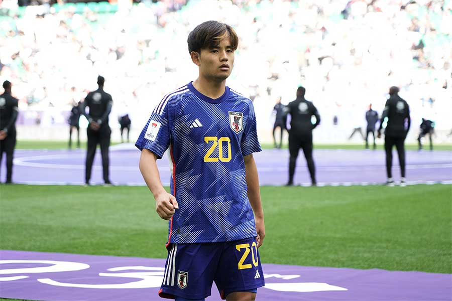 日本代表の久保建英【写真：Getty Images】