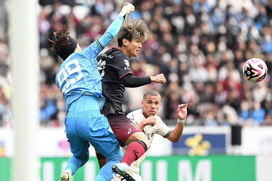 神戸はノーゴールで川崎に敗戦【写真：徳原隆元】