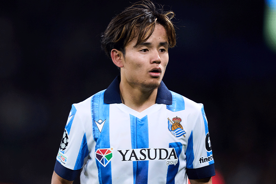 レアル・ソシエダでプレーする久保建英【写真:Getty Images】