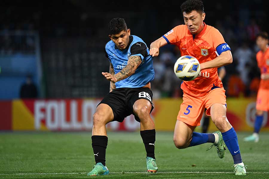 川崎のエリソン【写真:2024 Asian Football Confederation (AFC)】