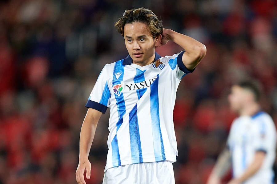 レアル・ソシエダでプレーする久保建英【写真：Getty Images】