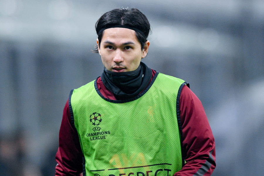 現状出場機会が限られているリバプールMF南野拓実【写真：Getty Images】