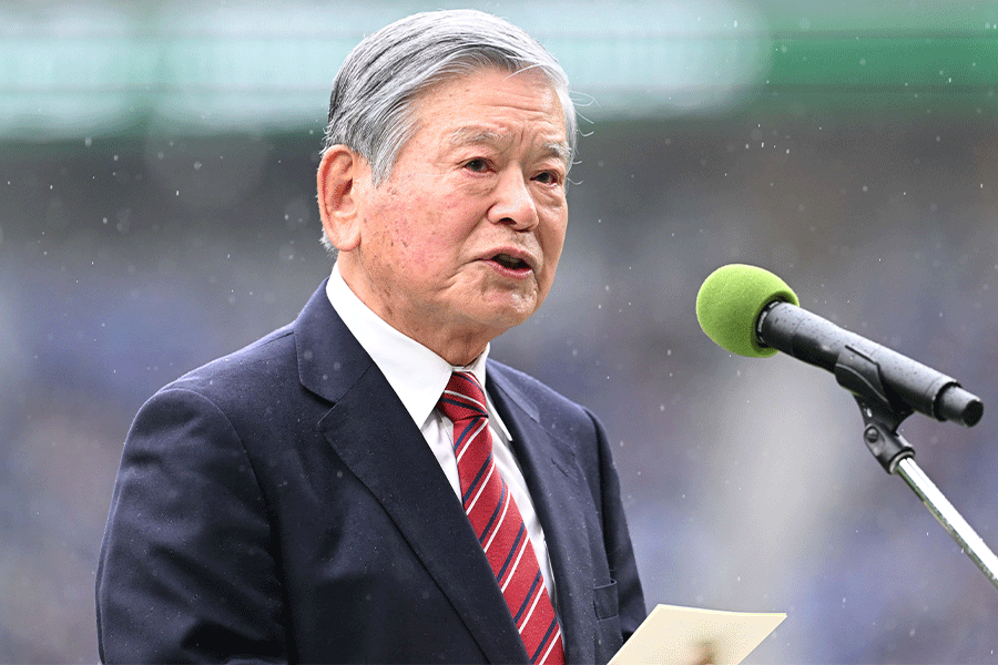 初代Jリーグチェアマンを務めた川淵三郎氏【写真：徳原隆元】