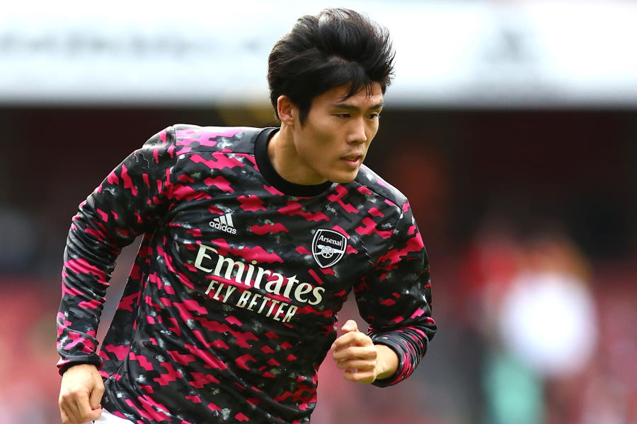 アーセナルDF冨安健洋【写真：Getty Images】