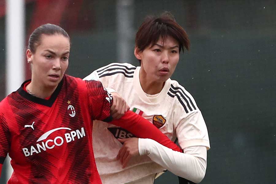 ASローマの熊谷紗希【写真：Getty Images】