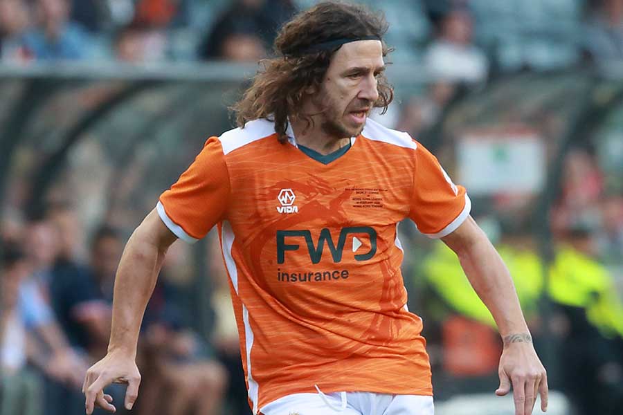 かつてバルセロナで活躍したカルレス・プジョル氏【写真：Getty Images】