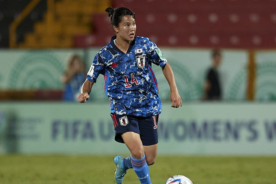 松窪真心がハットトリック達成（写真はU20女子W杯時）【写真：Getty Images】