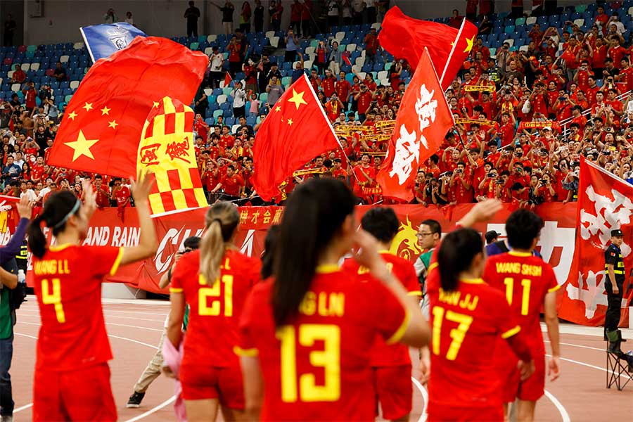 中国メディアが母国代表とヤングなでしことの実力差に言及【写真:Getty Images】