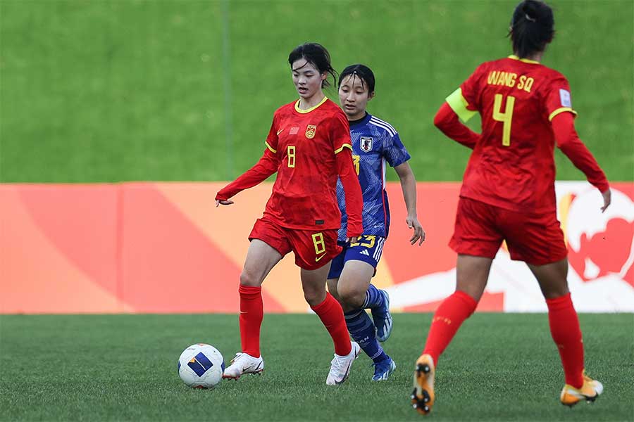 中国メディアが日本との試合内容に嘆き【写真：Getty Images】