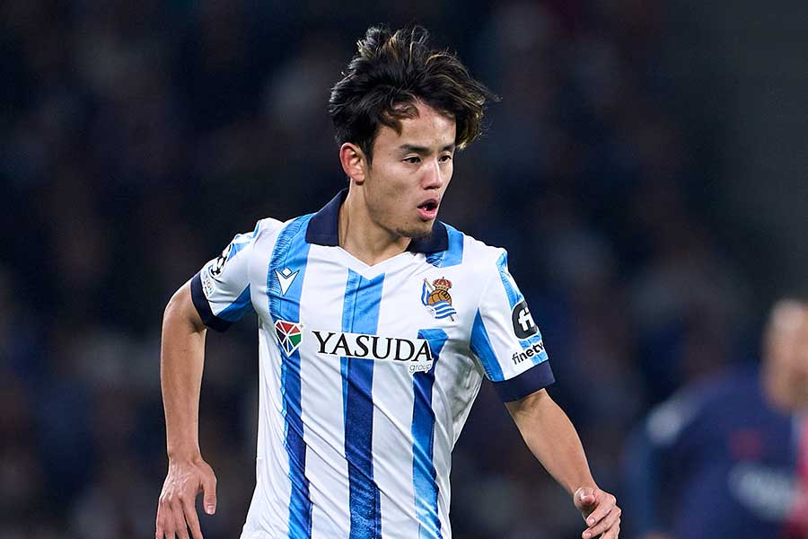 ソシエダの久保建英【写真：Getty Images】