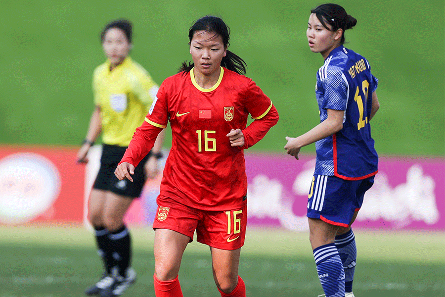 U-20中国女子はヤングなでしこに0-2で敗戦【写真:Getty Images】