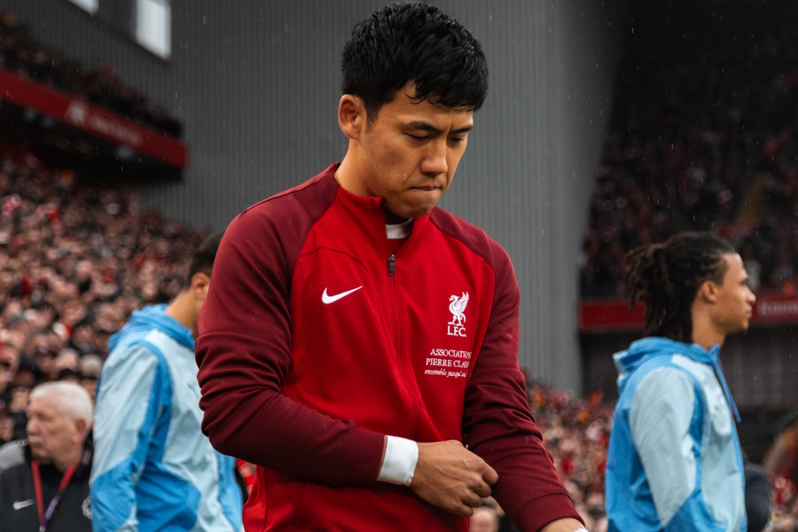 シティ戦に先発フル出場した遠藤航【写真：Getty Images】