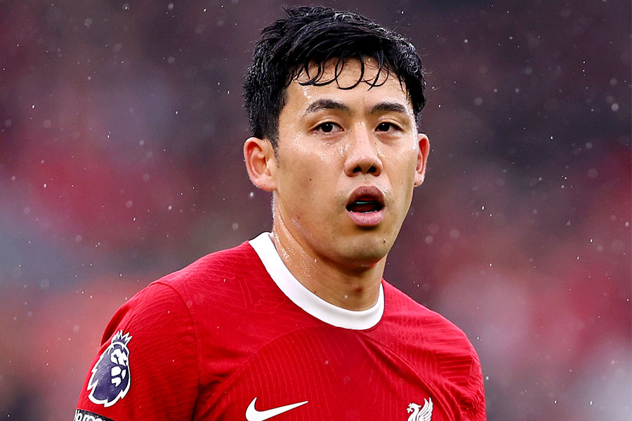 シティ戦に出場した遠藤航【写真：Getty Images】