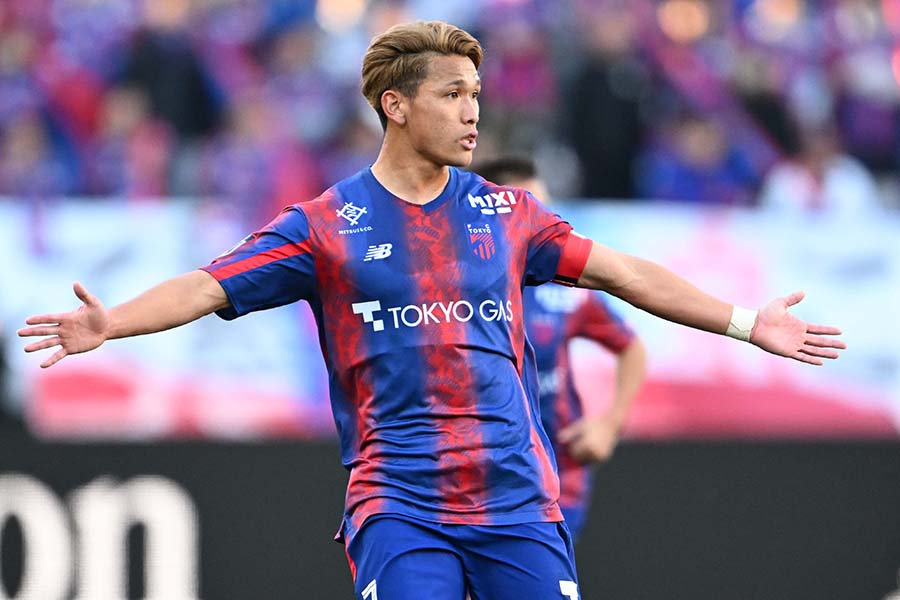 FC東京でプレーする松木玖生【写真：徳原隆元】