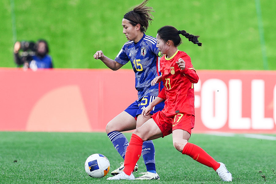 アジアカップを戦うヤングなでしこ（写真は中国戦のもの）【写真：Getty Images】