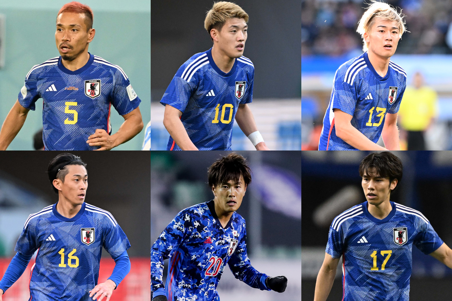 北朝鮮との2連戦に向けたメンバー26人が発表【写真:Getty Images & 徳原隆元】