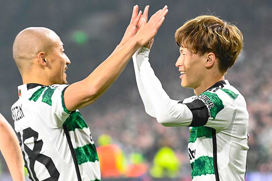 セルティックOBが前田大然と古橋亨梧をリーグ優勝のキーマンに指名【写真：Getty Images】