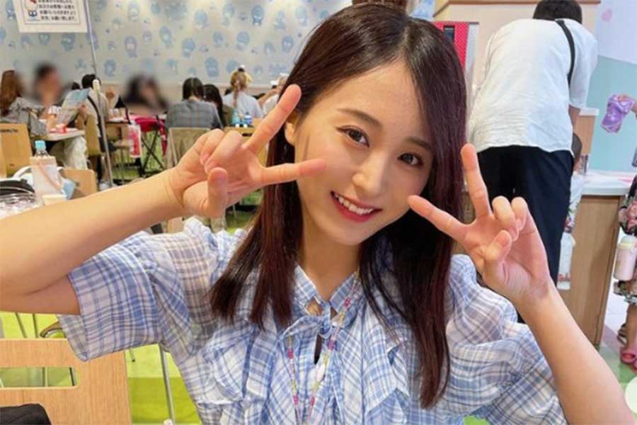 元AKB48メンバーでLarmeRの坂口渚沙さん【写真：インスタグラム（@nagisa_sakaguchi）より】