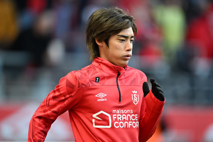 伊東純也がメス戦で決勝ゴール【写真：徳原隆元】